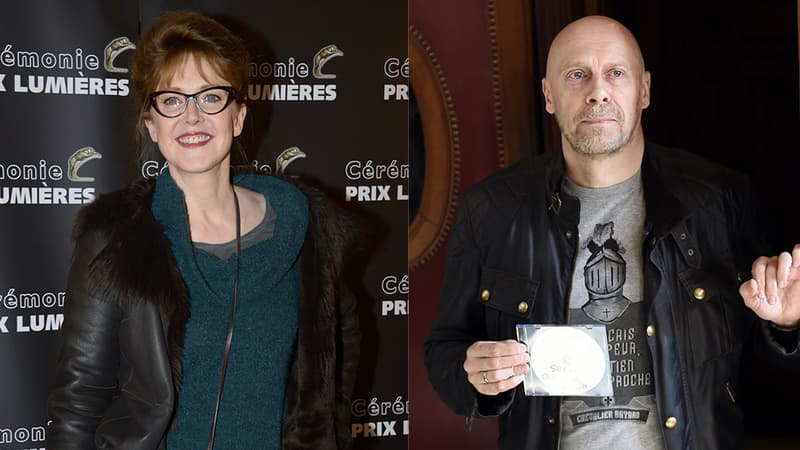 Agnès Soral et son frère Alain Soral.