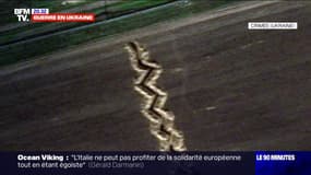 Des images satellite montrent des tranchées en Crimée 