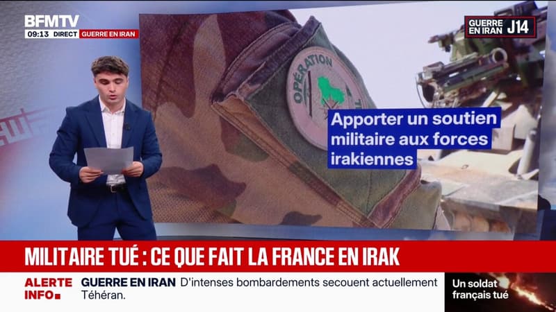 LES ÉCLAIREURS - Quel est le but de la présence française en Irak?