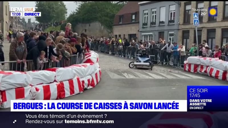 Bergues: la course de caisses à savon lancée 