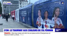 Lyon : le tramway aux couleurs de l'OL féminin