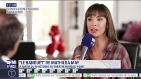 Scène sur Seine : L'interview de Mathilda May, à l'affiche de "Le Banquet" au Théâtre du Rond-Point