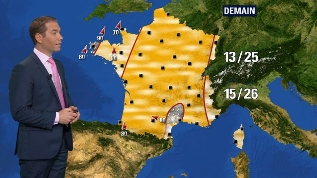 Prévisions Météo France pour le samedi 13 octobre. Prévisions Météo France pour le samedi 13 octobre.