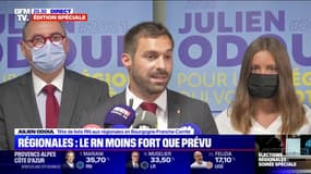 Julien Odoul: "Le gouvernement n'a rien fait pour rendre lisible cette campagne électorale"