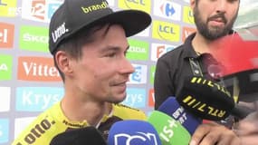 Tour de France – Roglic : "J’ai apprécié cette étape de montagne"