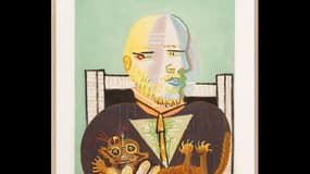 "Ambroise Vollard et son chat", Picasso
