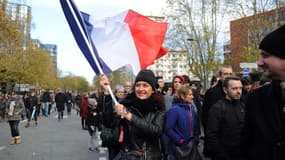 Le drapeau est un symbole patriotique simple pour les Français