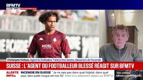 Incendie à Crans-Montana: "Il est brûlé à hauteur de 30% sur son corps", déclare l'agent du footballeur du FC Metz 
