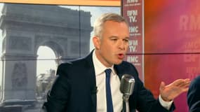 François de Rugy, le 12 juillet 2019 sur le plateau de BFMTV et RMC.