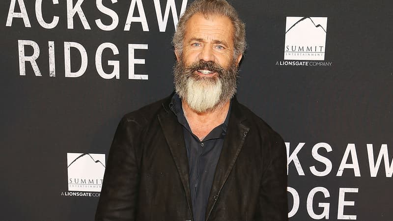 Mel Gibson à la première de "Tu ne tueras point" à Washington en 2016