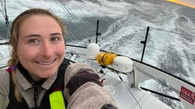 Violette Dorange, benjamine du Vendée Globe, le 30 décembre 2024