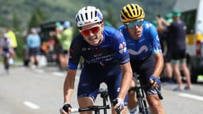 Le coureur de la Groupama-FDJ David Gaudu