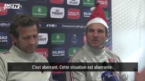 RC Toulon : "C'est aberrant. On n'a pas le droit de travailler" pestent Landreau et Galthié...