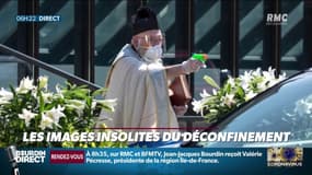 Celebrer une messe tout en respectant la distanciation sanitaire c'est possible, la preuve