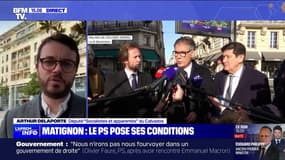 Nouveau Premier ministre: "Ce n'est pas aux LR de poser leurs conditions", affirme Arthur Delaporte, député PS