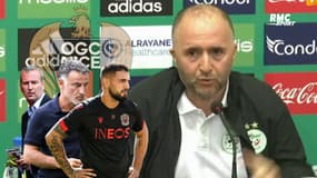 Algérie : Delort veut faire "une pause", Belmadi s'insurge et charge Nice