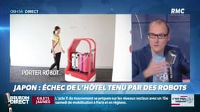 La chronique d'Anthony Morel : Echec de l'hôtel tenu par des robots au Japon - 18/01