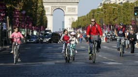 Plusieurs chantiers de pistes cyclables sont engagés cet été à Paris