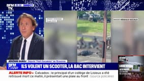 Vols de deux-roues avec violence à Grigny : "J'ai envoyé mes félicitations à toutes les équipes (de la police)"dit Jérôme Guedj (député PS de l'Essonne)