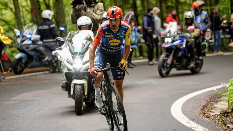 Giulio Ciccone lors de la 9e etape du Tour d Italie le 17 mai 2026 2289014