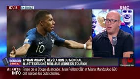 Hier au stade j'entendais des enfants qui disaient 'Vive la France et vive la République