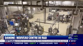 Danone: nouveau centre de R&D