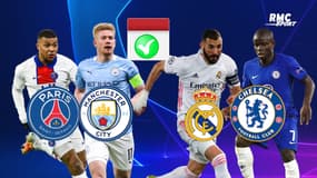 Ligue des champions : Les dates des demies PSG - Man City et Real Madrid - Chelsea