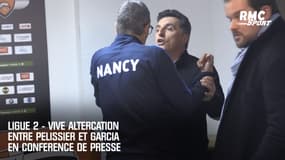 Ligue 2 - Vive altercation entre Pélissier et Garcia en conférence de presse