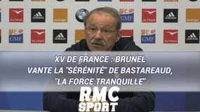 XV de France : Brunel vante la "sérénité" de Bastareaud, "la force tranquille"