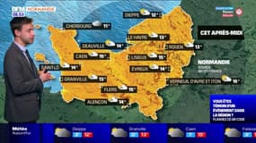 Météo Normandie: une journée nuageuse, jusqu'à 14°C attendus à Deauville et 12°C à Dieppe