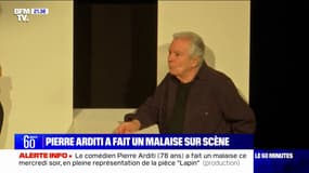 Le comédien Pierre Arditi a fait un malaise sur scène en pleine représentation de la pièce "Lapin"