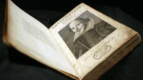 Une édition des pièces de Shakespeare datant de 1623.