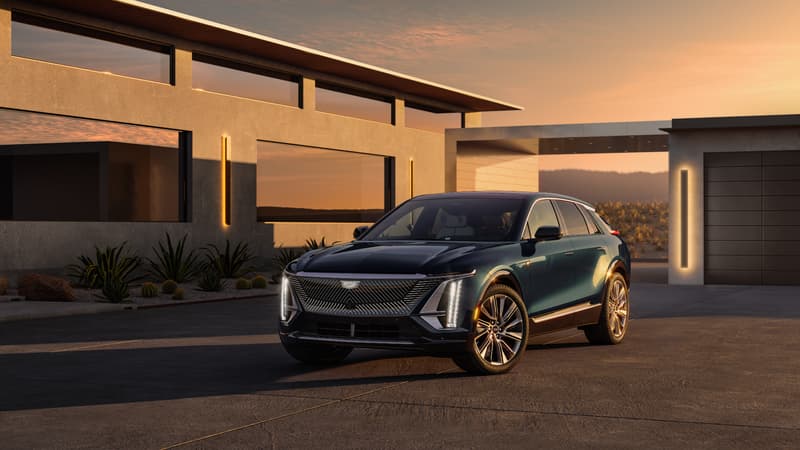 Le SUV 100% électrique de Cadillac, le Lyriq.