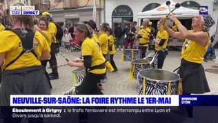 Neuville-sur-Saône: la foire rythme le 1er-Mai