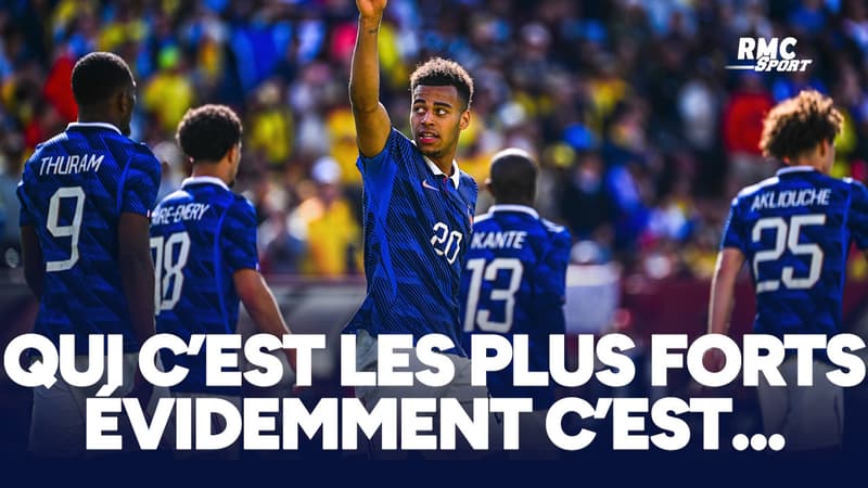 Colombie 1-3 France : 