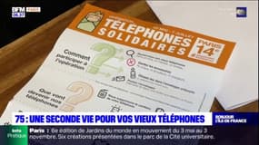 Paris: la mairie et Emmaüs lancent une collecte des vieux téléphones 