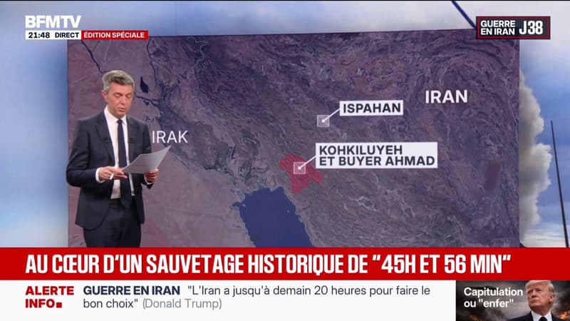 Pilote américain sauvé en Iran: au cœur d'un sauvetage historique qui a duré "45 heures et 56 minutes"