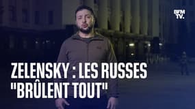 Ukraine: Zelensky avertit que le Donbass est bien "la cible principale" des Russes