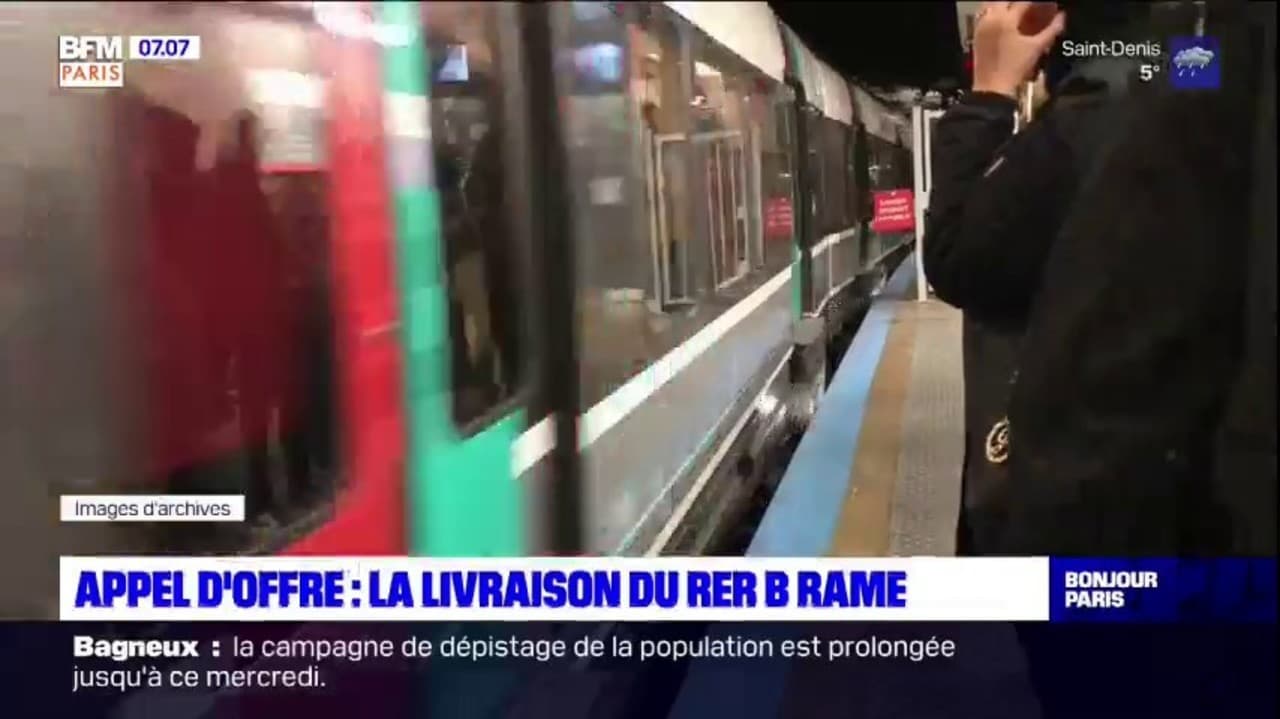 Appel D'offre: La Livraison Des Nouvelles Rames Du RER B Retardée