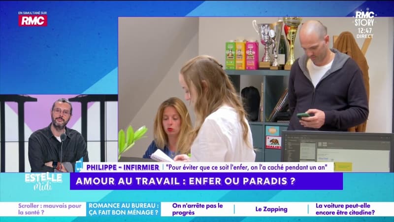 Amour au travail : "On a caché cette relation-là pendant un certain temps", confie Philippe