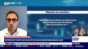 Les questions : Est-il possible de placer des Bitcoins dans une assurance-vie ? - 05/01