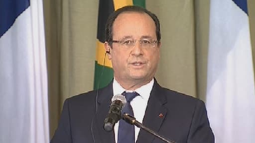 François Hollande est en Afrique du Sud ce lundi 14 octobre.