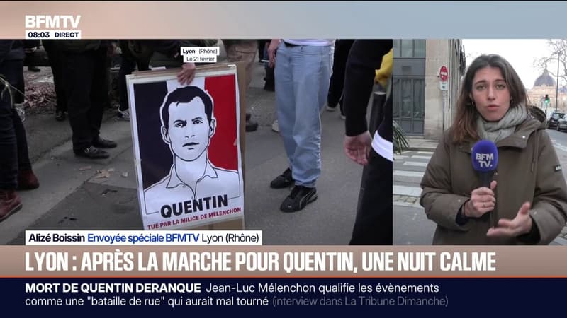 Mort de Quentin Deranque: le profil des participants à la marche en hommage à Lyon