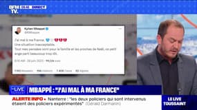 "J'ai mal à ma France": Kylian Mbappé réagit à la mort de Näel, tué par un policier à Nanterre