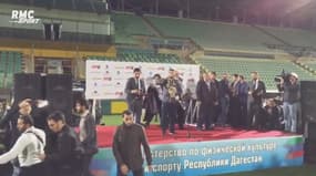 Le retour triomphal de Khabib au Daghestan 