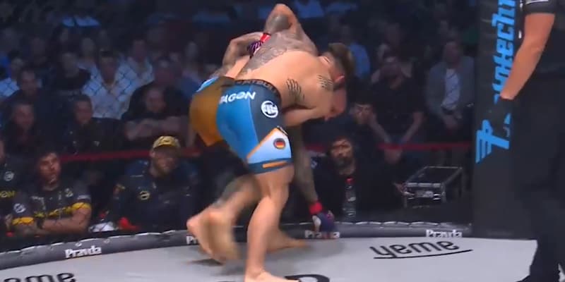 Samuel Kristofic face à Jaime Cordero à l'Oktagon 77 à Bratislava le 4 octobre 2025