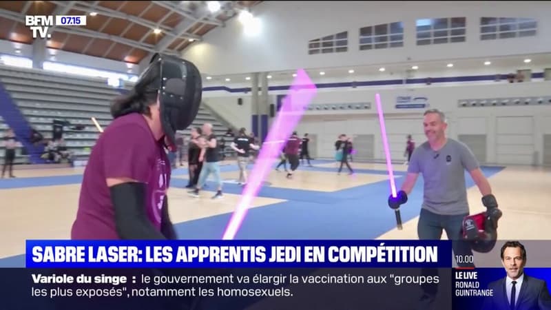 Open de France de sabre laser: les apprentis Jedi s'affrontent au stade Charléty