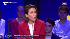 Immigration: "La vraie bonne solution, la plus efficace, c'est ce pacte" sur la migration et l'asile, affirme Valérie Hayer (Renaissance)