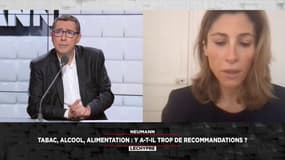 "Il y a une différence entre la prévention et la moralisation" Julia de Funès, psychologue et essayiste dans "Neumann-Lechypre" sur RMC et RMC Story.