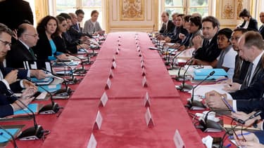 Bernard Cazeneuve a réuni plusieurs ministres cette après-midi.